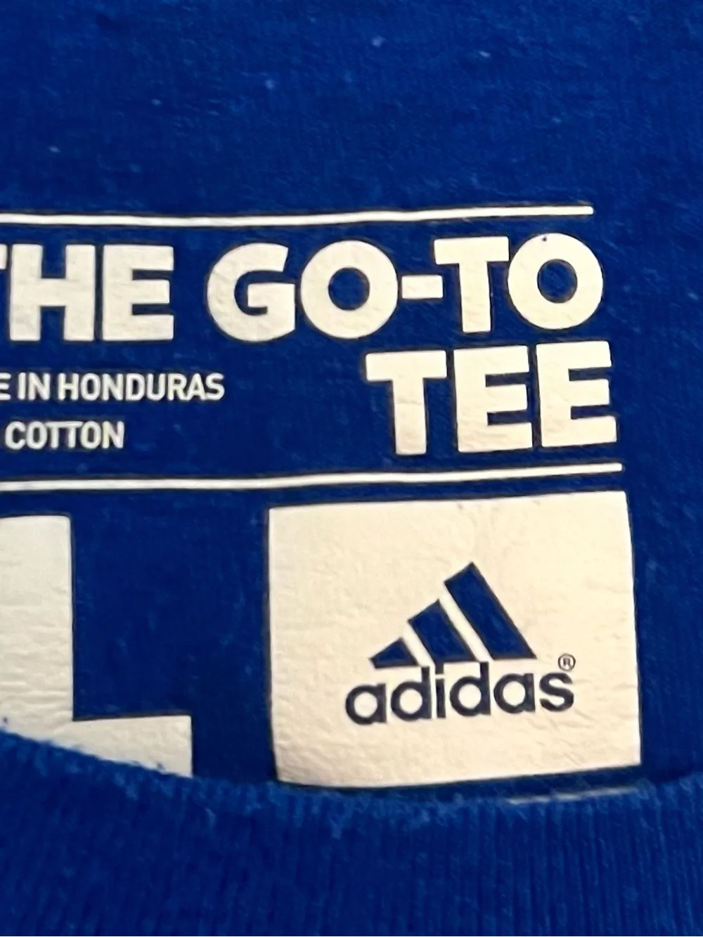 Kansas Jayhawks Adidas Made For March Shirt Men’s Size Large Color Blue